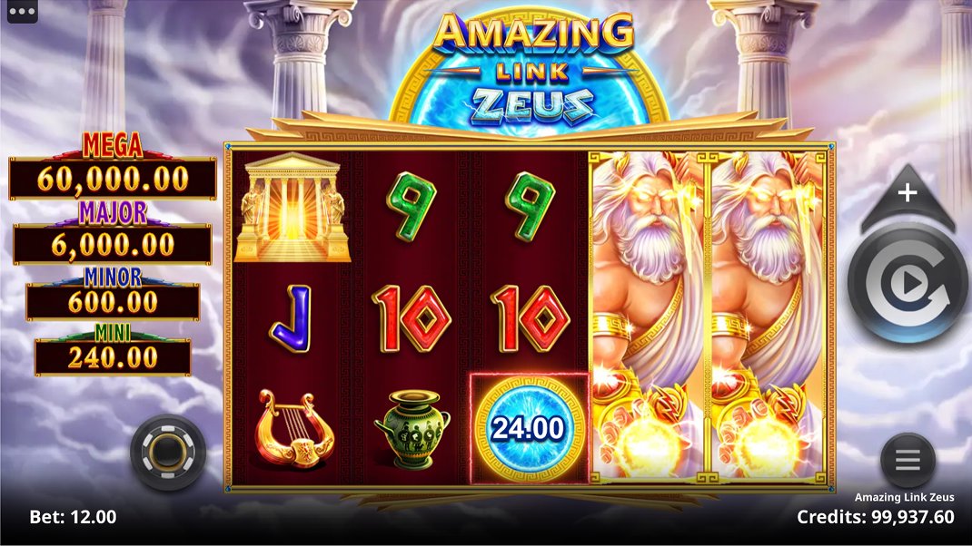 Review Slot Amazing Link Zeus (RTP 96,33%) Terlengkap